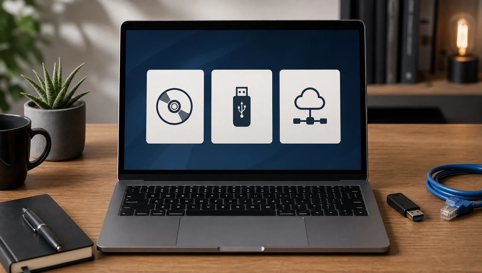 Choix entre plusieurs types d images ISO Linux sur un ordinateur