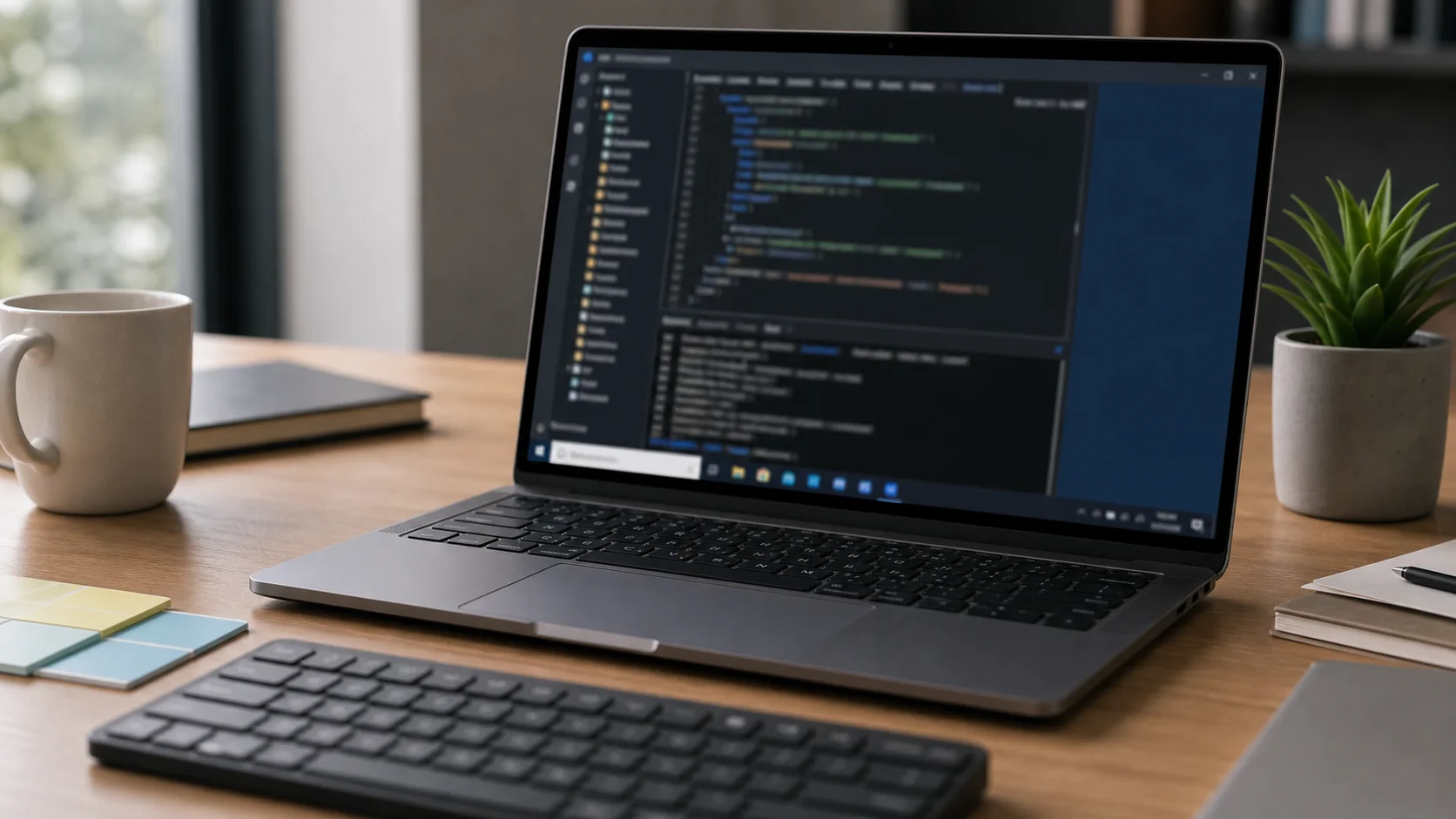 Terminal Windows et projet JavaScript en environnement local