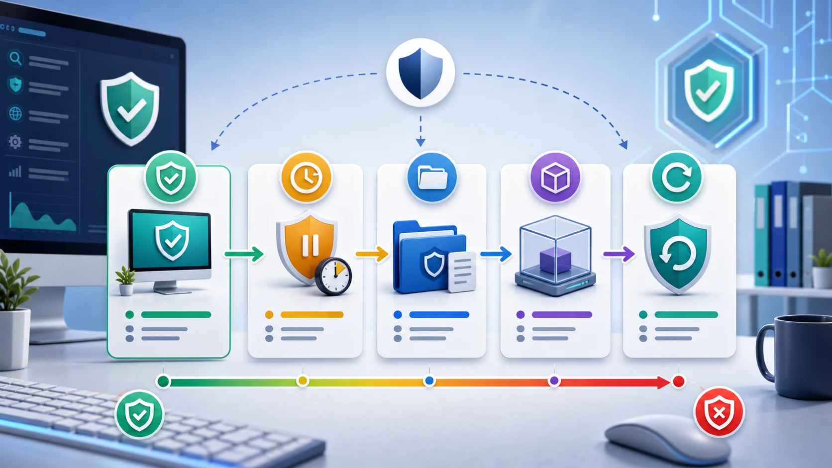 Méthode de décision avant de suspendre temporairement la protection antivirus de Windows