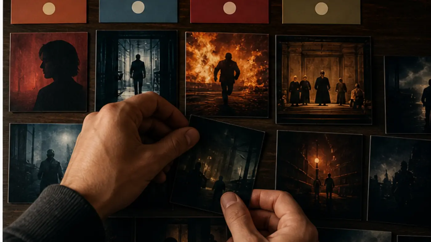 Cartes de films génériques classées par ambiance thriller drame action sans titre lisible