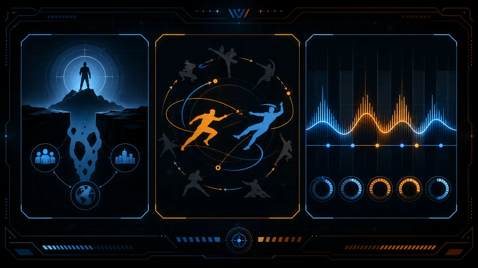 visualisation abstraite des critères pour évaluer un film d’action