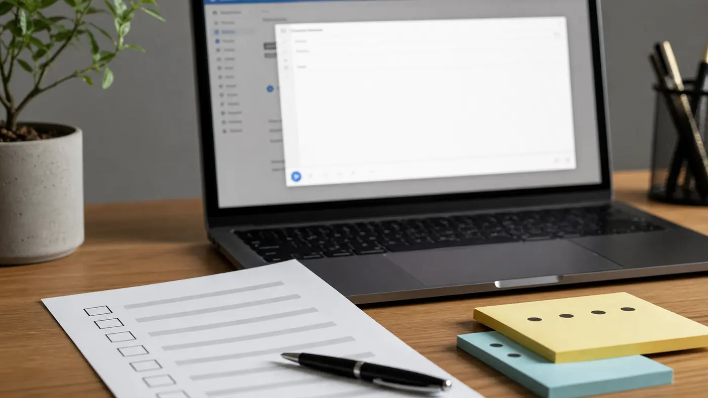 checklist avant envoi d’un e-mail groupé
