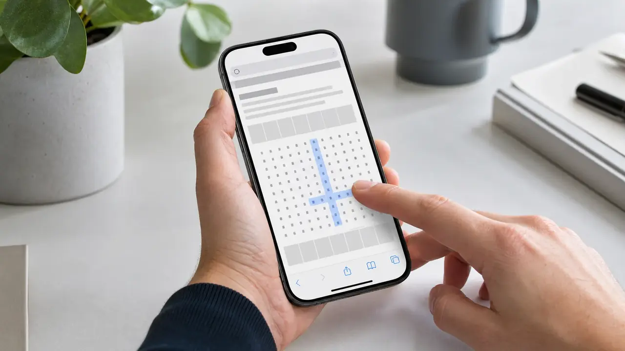 Rechercher un mot sur iPhone comme avec Ctrl F