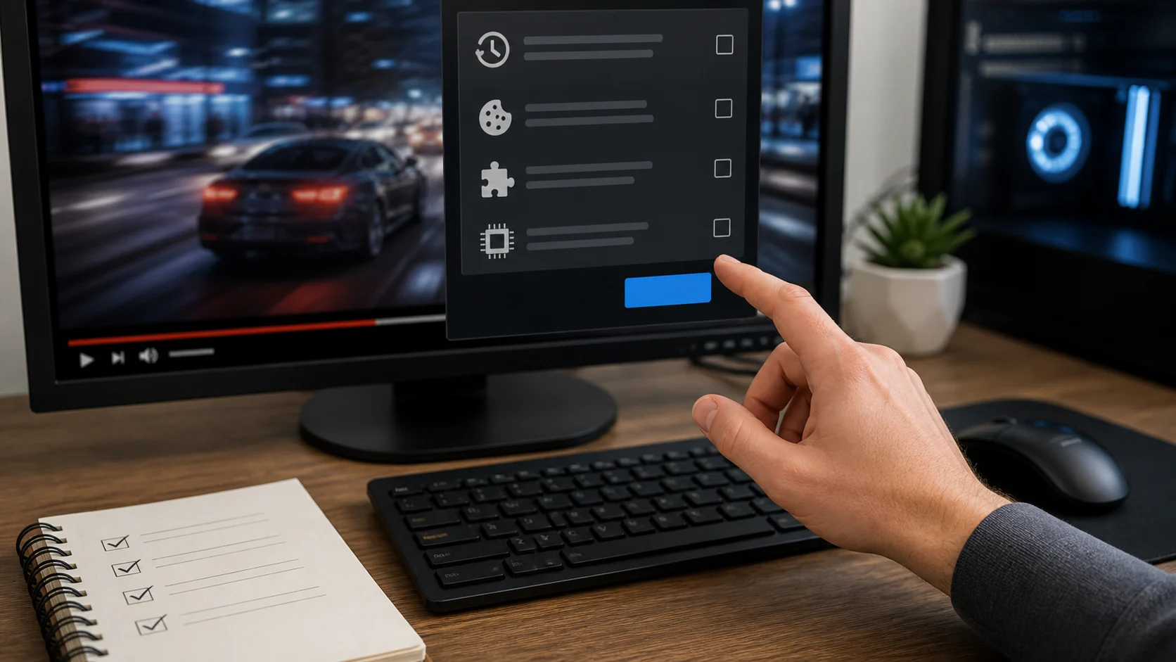Réglages de navigateur pour corriger une erreur de lecture vidéo