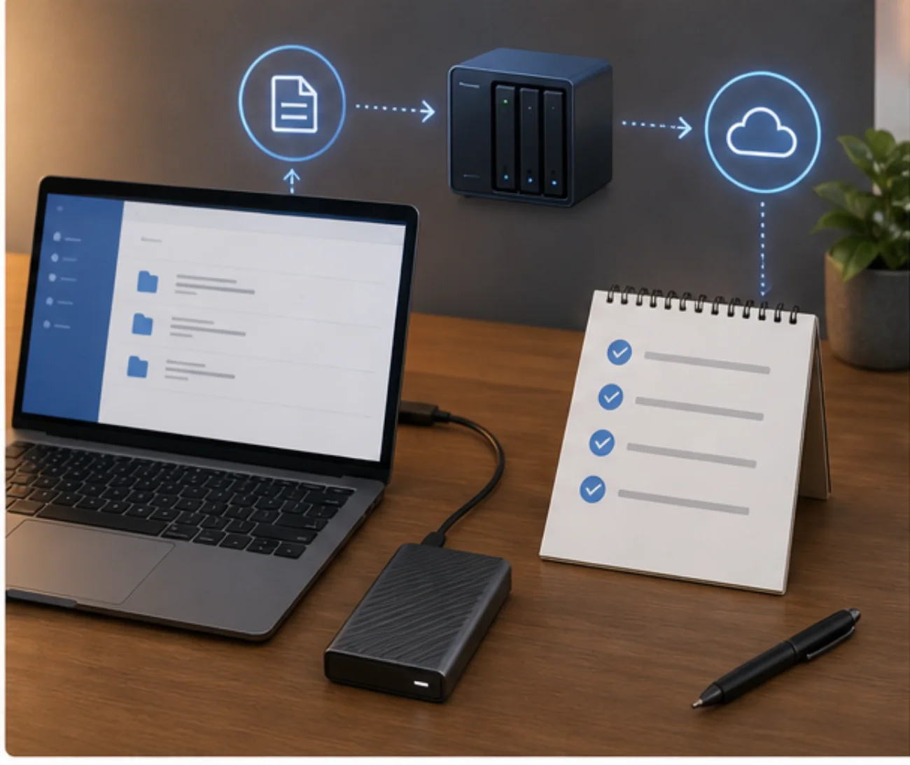 Méthode de sauvegarde avant une mise à jour Windows avec disque externe et stockage distant